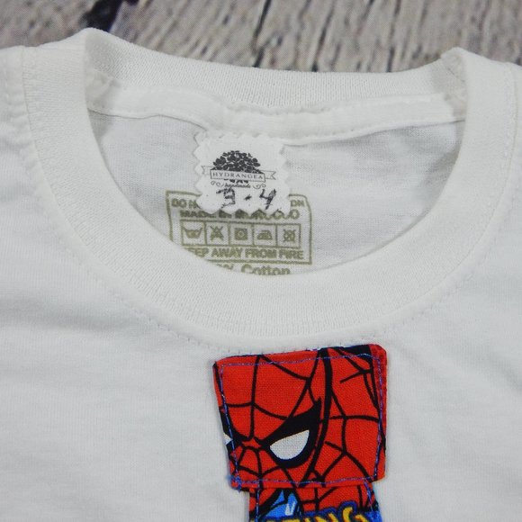 Super Cool T-shirt with custom Spider-man Tie - Picture 3 of 5
